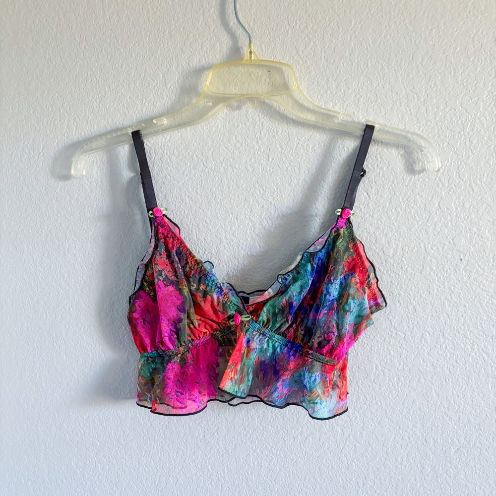 Colorful Bralette Top